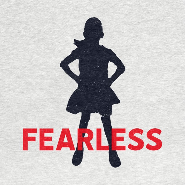 Fearless Girl Silhouette by terrybain